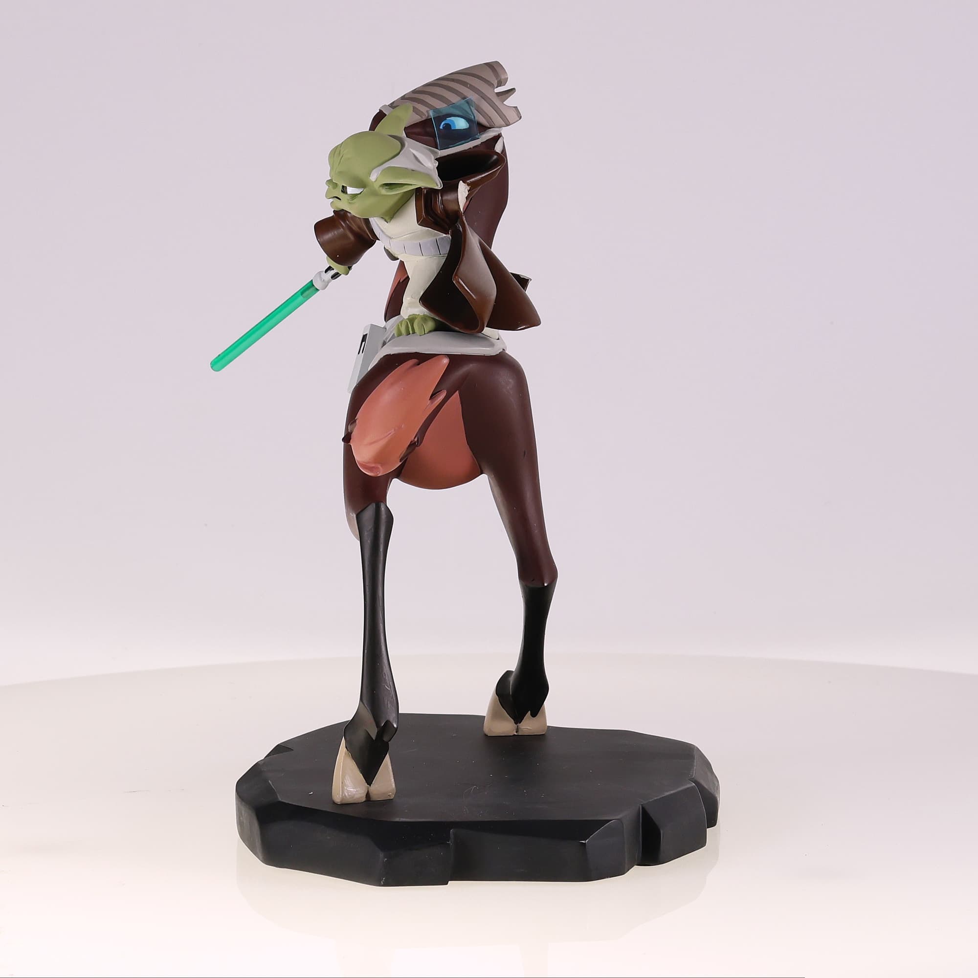 Clone Wars - Yoda on Kybuck - Limited Edition Maquette Grade B avec boîte — miniature 4