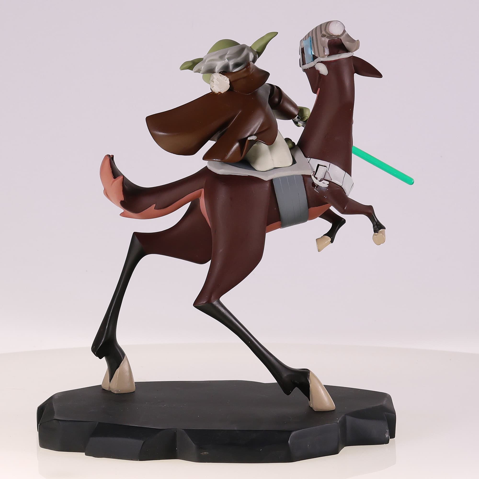 Clone Wars - Yoda on Kybuck - Limited Edition Maquette Grade B avec boîte — miniature 6