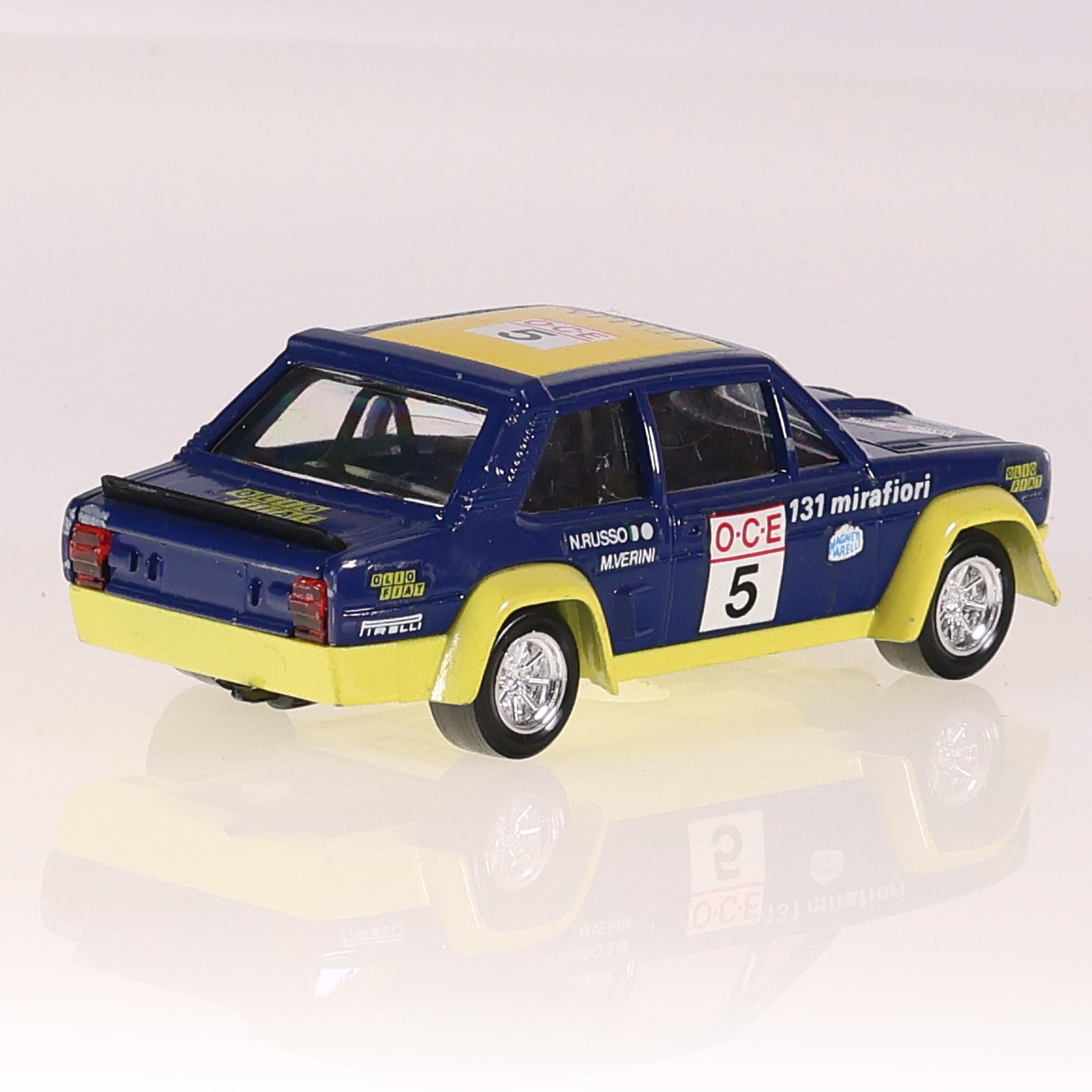 Solido 1704 Fiat 131 Abarth Rallye du Portugal 1980 #5 1/43 Bicolore avec boîte — miniature 5