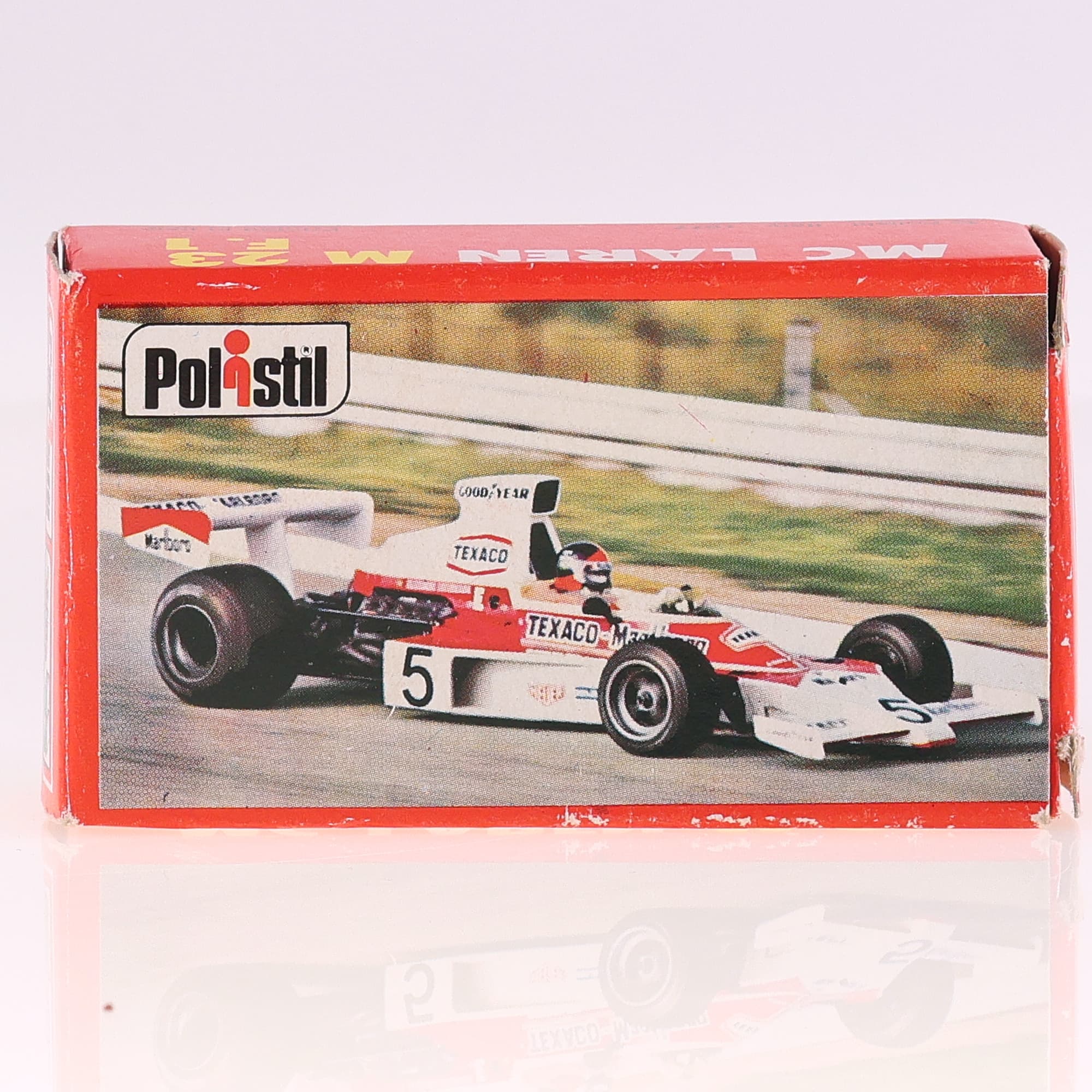 Polistil RJ1 MC Laren M23 boite seule 1/64 avec boîte