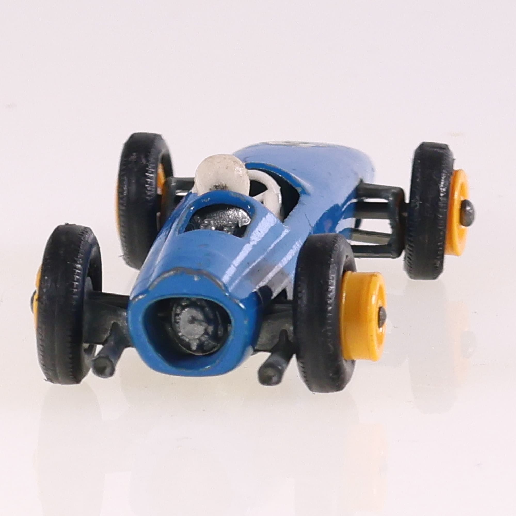 Matchbox 52 B.R.M. #5 1/64 Bleu sans boîte — miniature 4