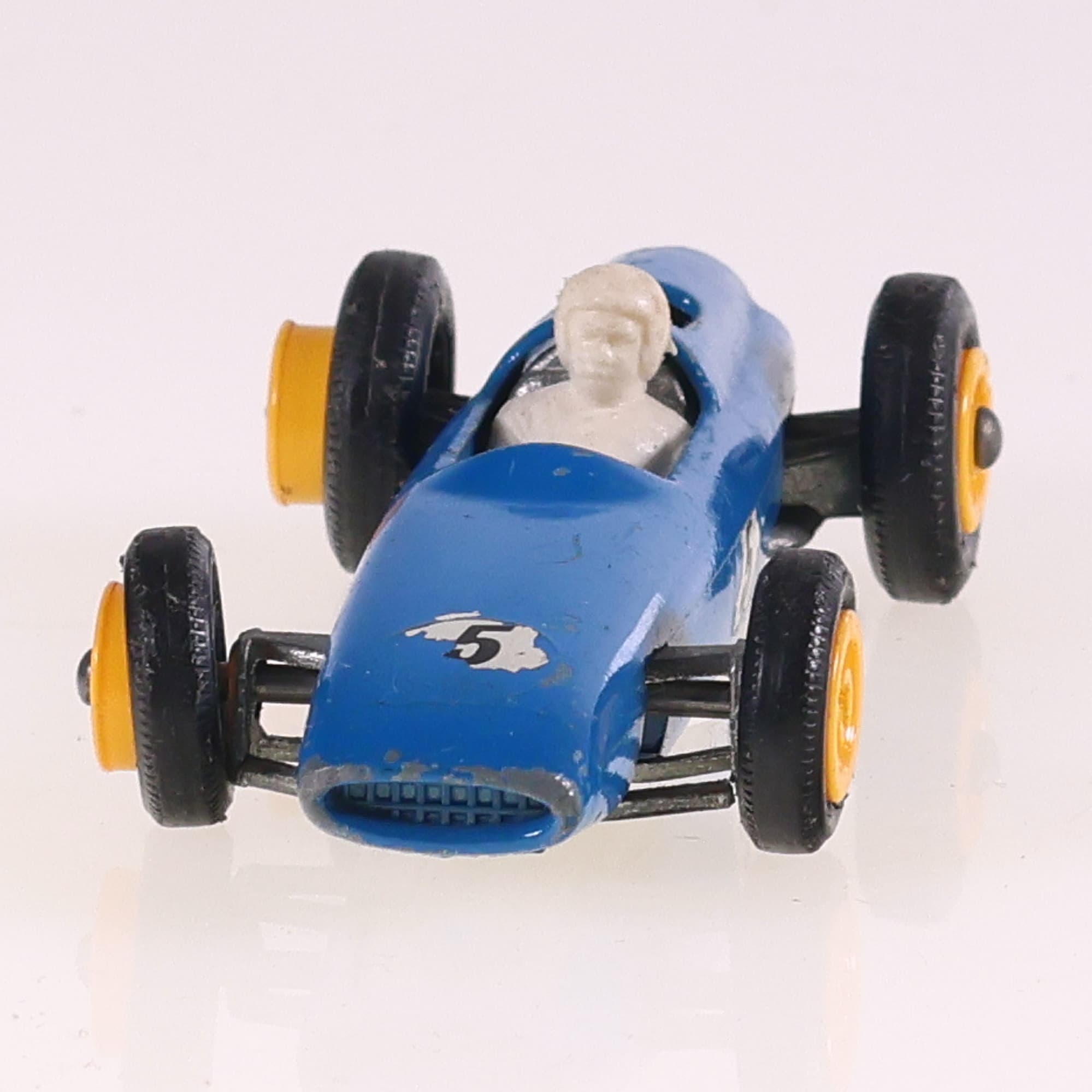 Matchbox 52 B.R.M. #5 1/64 Bleu sans boîte — miniature 8