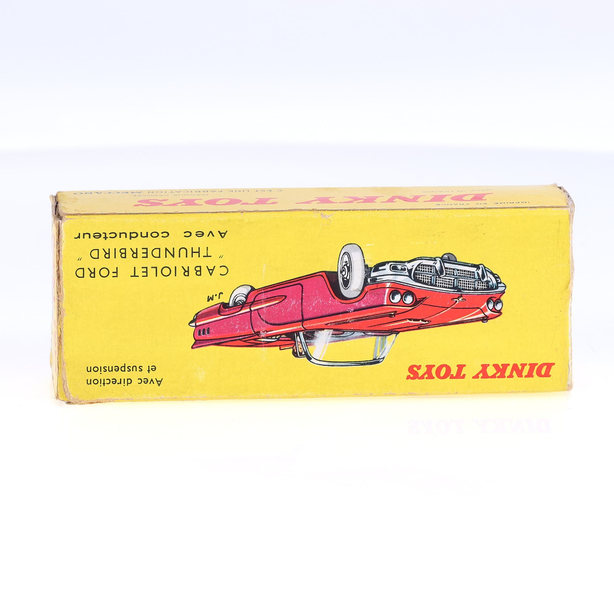 Dinky Toys 555 Ford Thunderbird 158 cabriolet 1/43 derniére version avec boîte — miniature 13