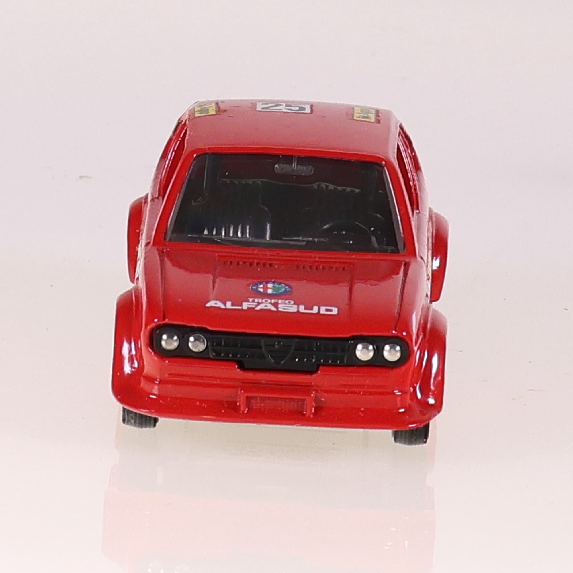 Solido 69 Alfa Romeo Alfasud Trofeo #25 1/43 Rouge sans boîte — miniature 8