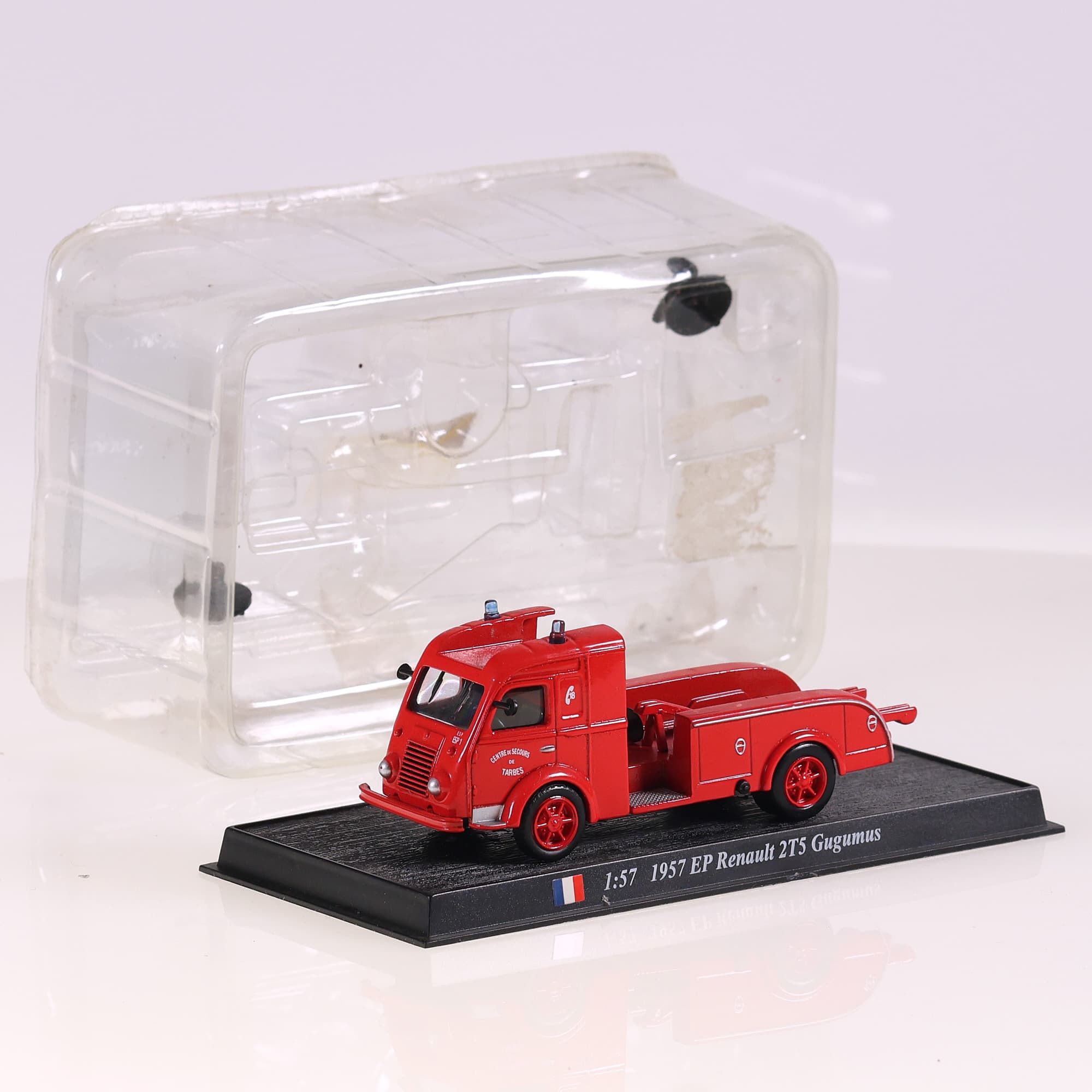 Del Prado Renault 1957 EP 2T5 Gugumus 1957 1/57 Rouge Grade B avec boîte — photo 1