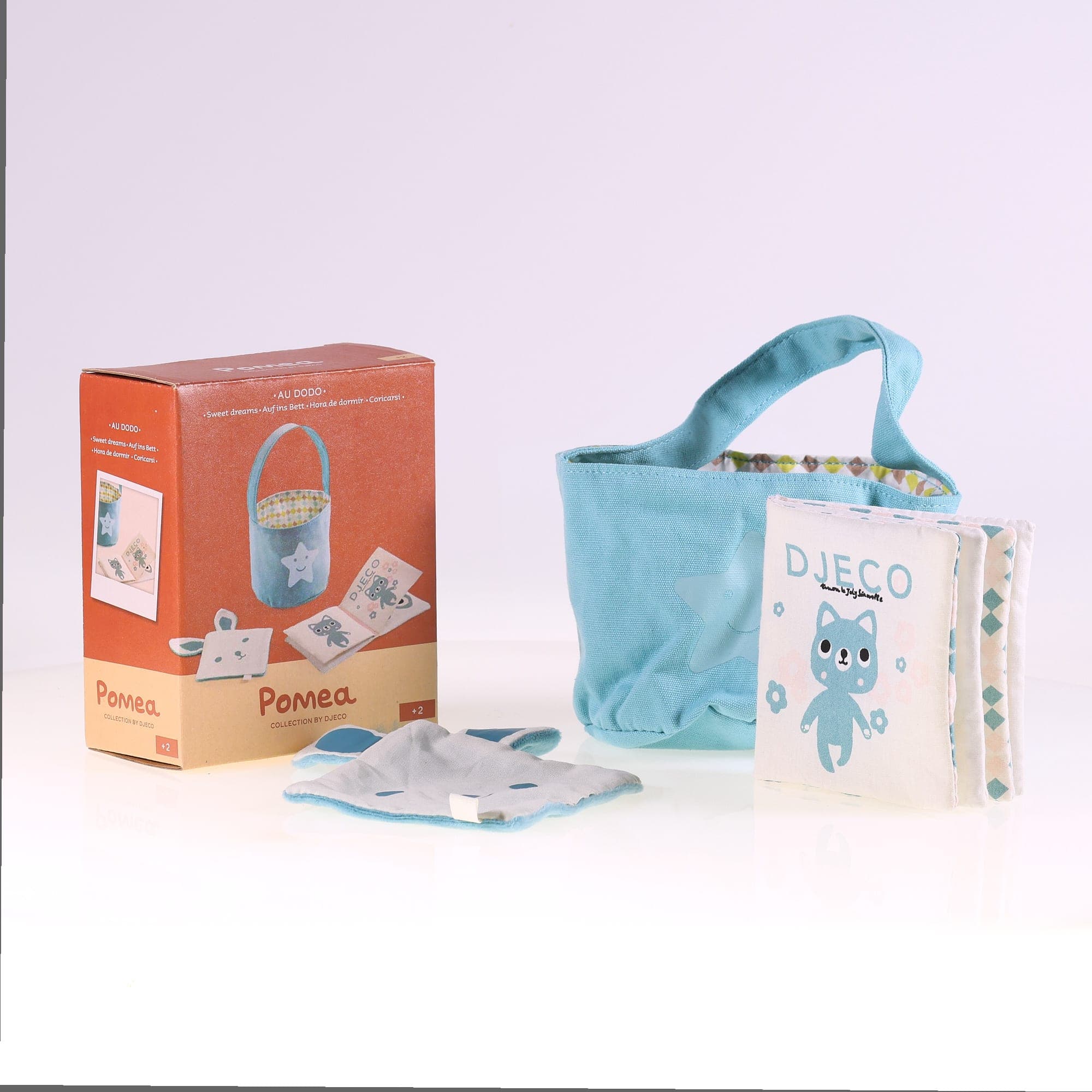 POMEA Djeco Au dodo 10 cm avec boîte