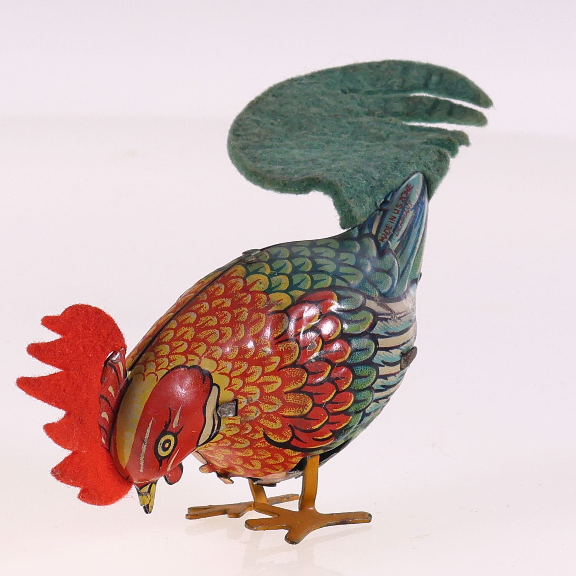 Köhler Germany US Zone coq mécanique 10 cm de hauteur ne fonctionne pas