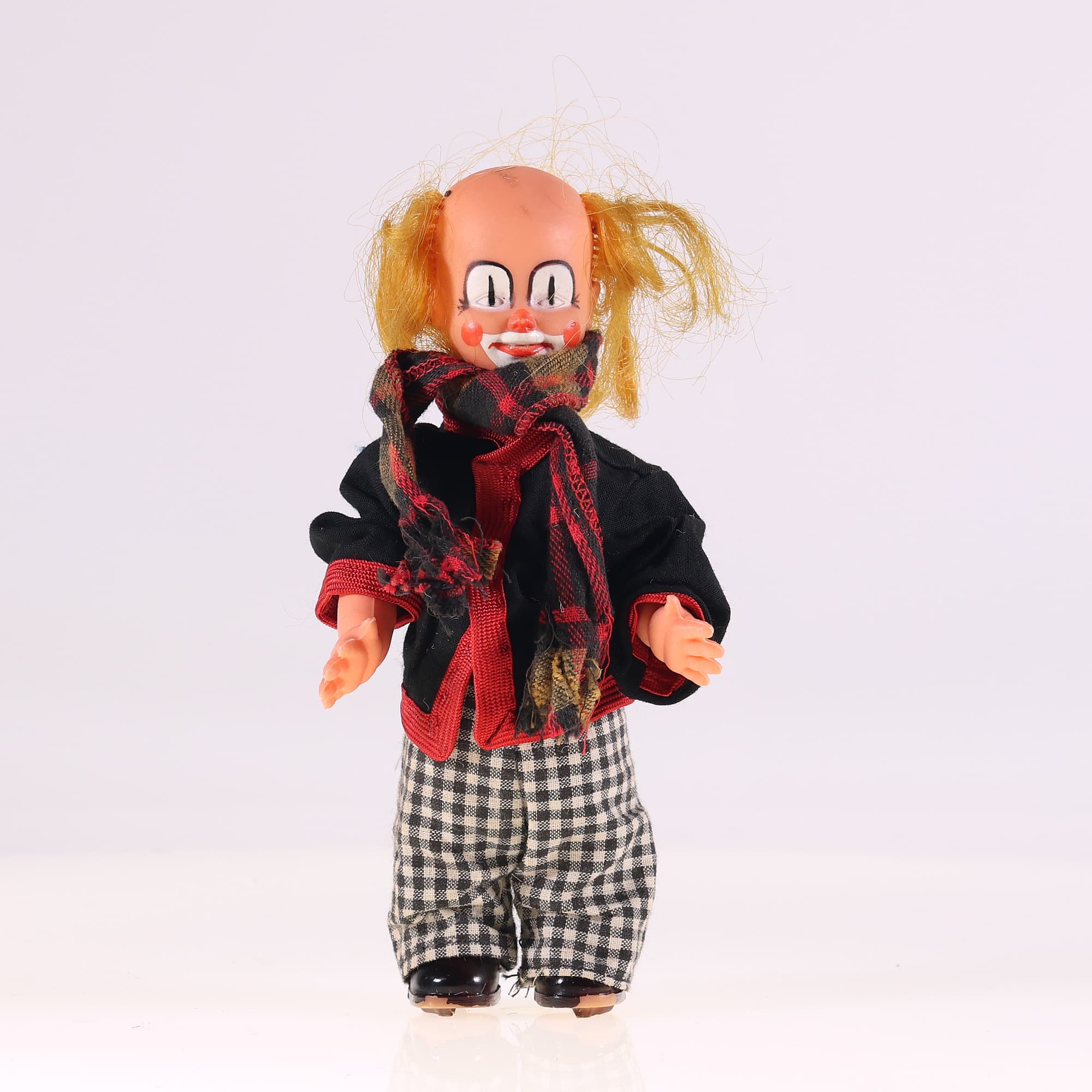clown mécanique indéterminé 17 cm Grade B sans boîte
