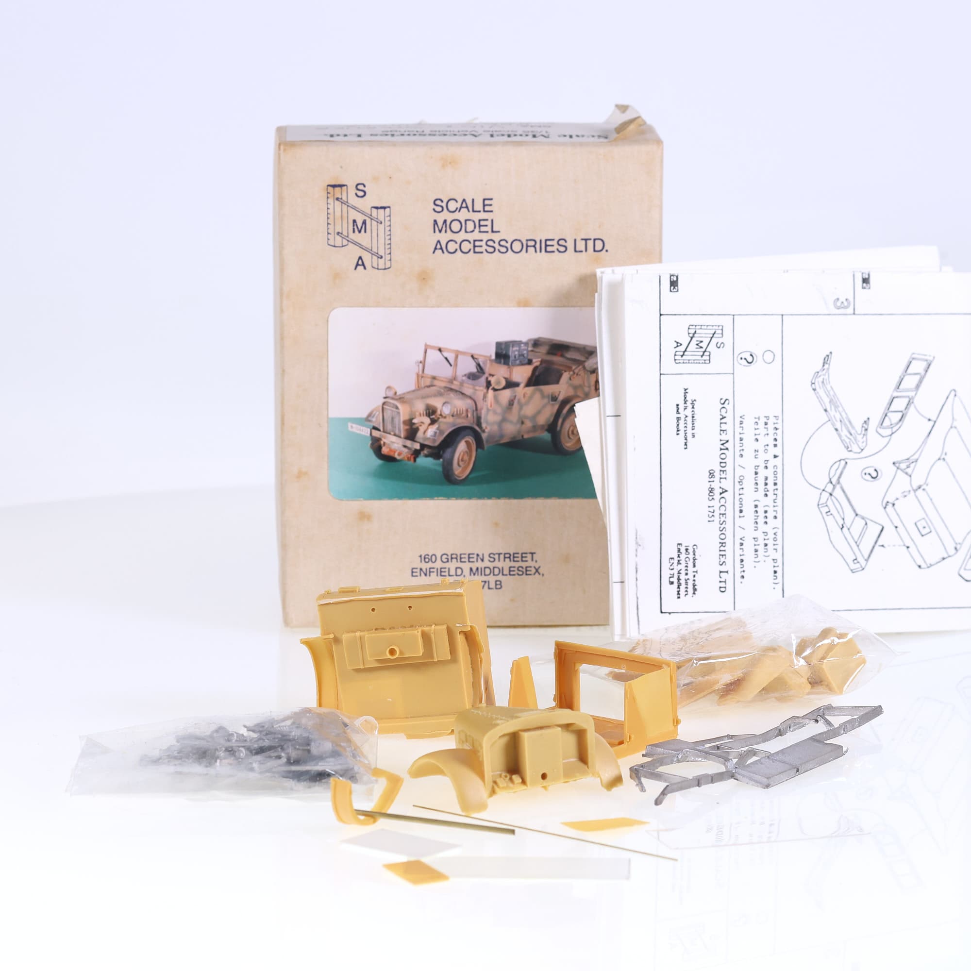 SMA - SMAV 102 - Maquette en kit - Vioz Stoewer Radio Vehicle 1/35